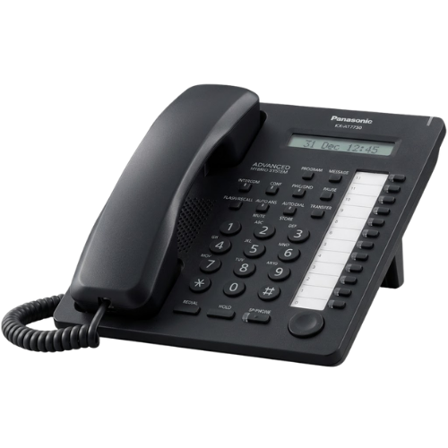 Teléfono Híbrido Panasonic KX-AT7730 Negro