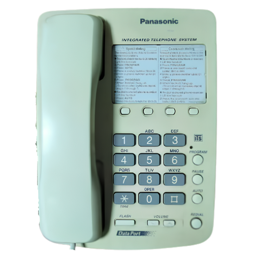 KXTS10 Telefono Analogico Panasonic KX-TS10 Compacto Remarcacion Caracas